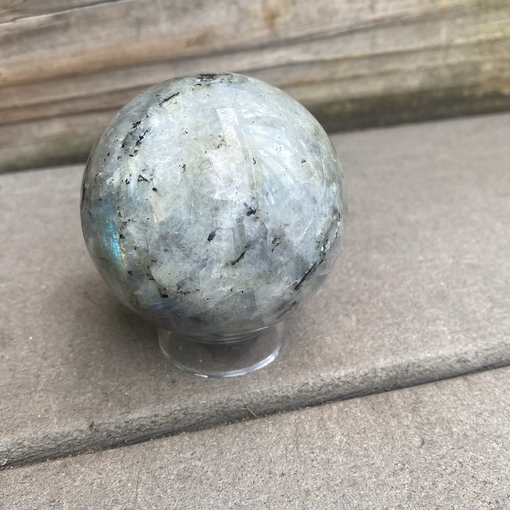 Labradorite Sunset Sphere - Picture 9 of 12